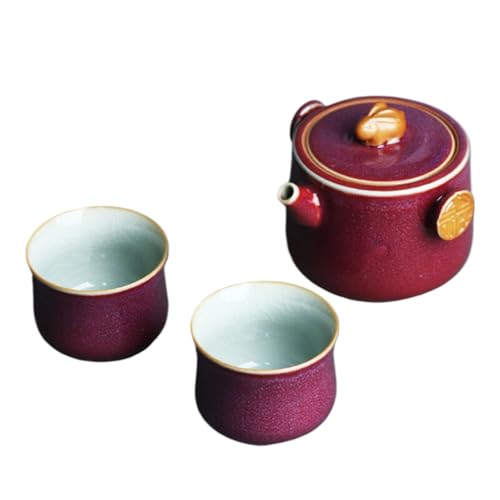 Juego de té para el hogar Q-Q1741 que evita goteos al servir