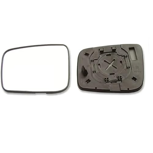 Lentille de rétroviseur pour Nissan X-Trail et Qashqai | Verre blanc anti-distorsion visuelle