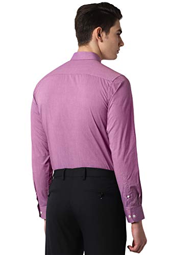 Image of Peter England Men's Printed Slim Fit Formal Shirt