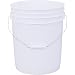 LEAKTITE 5GLSKD 5-Gallon lon White Plastic Pail