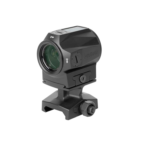 Image of HOLOSUN SCRS Series 2 MOA Dot & 65 MOA Circle Solar Charging Sight - Shake Awake,Auto Adjusting & Manual Brightness Control- Red /Green Options