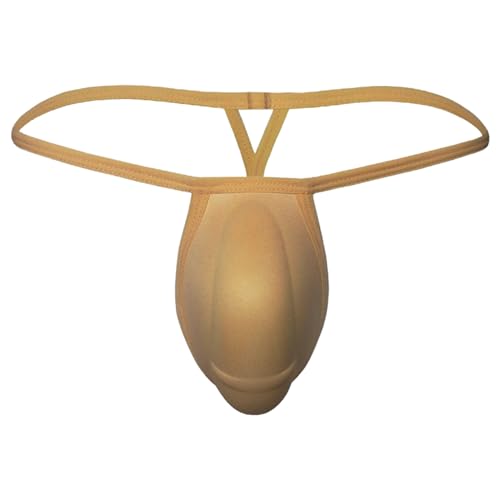 Mens Thongs Underwear Cup Bulge Enlarge Enhancing Swimwear Padded Pouch for Swimming Boxers Briefs G-String Sponge Pad sexy