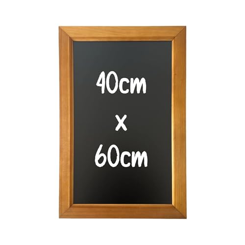 Chabrias Ltd Vintage Style Wall Display Chalkboard 60 x 40cm, Message, Signs, Chalkboard, Easy Wipe, Durable, Pubs, Commercial Kitchen Restaurants, Weddings, Café's