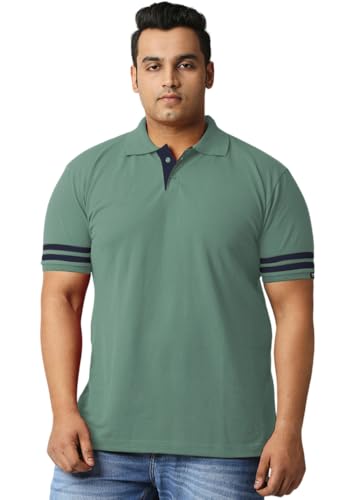 Image of Wear Your Opinion Solid Cotton Rich Polo T Shirt | Collar Tshirts | Half Sleeves | Plain-Regular Fit (Available in Plus Size)