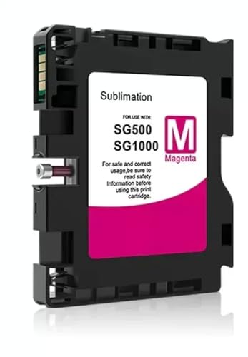 Cartuccia dinchiostro compatibile per SG500 SG1000 Inchiostro per sublimazione A3 con chip per stampa a colori SG1000M