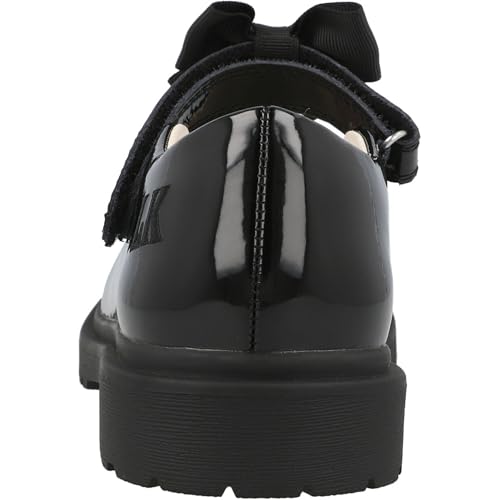 Miss LK Masie Black School Shoes3