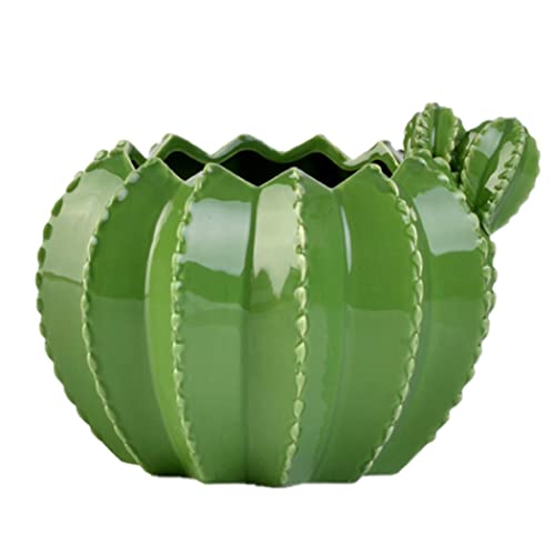 Petite plante pot mini forme de cactus en céramique pots