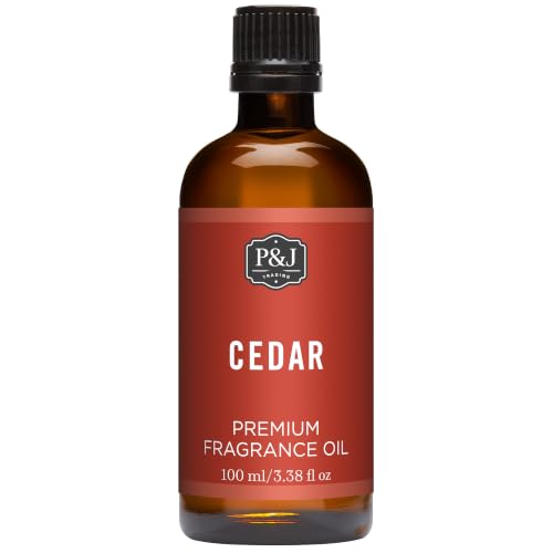 Image of P&J Trading Fragrance Oil | Cedar Oil 100ml - Candle Scents for Candle Making, Freshie Scents, Soap Making Supplies, Diffuser Oil Scents
