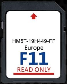 Carte SD Navigation GPS Europe 2023 Compatible avec Ford Sync2 F11 - HM5T-19H449-FF