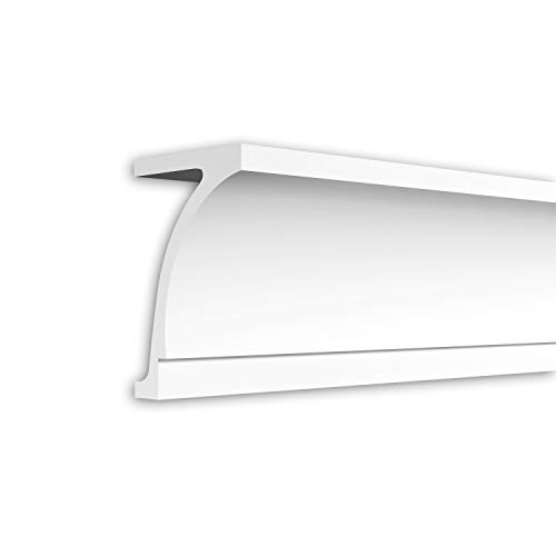 Cornisa Profhome 491002 de poliuretano rígido para proyectos de alta decoración
