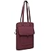 HYZUO 15-16 Inch Puffy Laptop Sleeve Padded Handbag for MacBook Pro 15/16, 15" 15.6" Dell/HP/Lenovo/Asus/Acer Notebook Chromebook, Women Slim Shoulder Bags Work Daily Bag, Wine Red