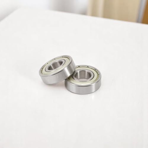 Image of 2Pcs Z1009 Deep Groove Ball Bearing 12 * 28 * 8 Bearing 6001Z Pre-Lubricated