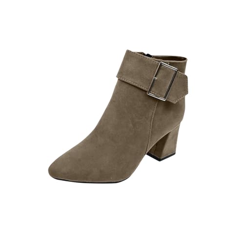 Bottes courtes en cuir à bout pointu parfaites pour le bureau et les sorties en ville