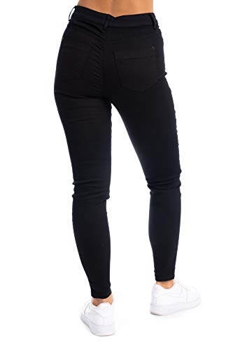 UC Womens Ex High Street Brand Super Skinny High Waisted Jeans Ladies Stretch Ankle Grazer Pants - Image 4