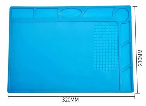 Image of SP Electron Anti Static Heat Insulation Silicone Magnetic Mat for Soldering and Mobile Repairing