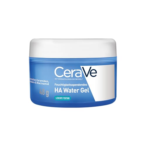 CeraVe Feuchtigkeitsspendendes HA Water Gel Mattierende Feuchtigkeitspflege fĂĽr das Gesicht