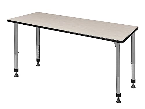 Romig Kee Grey Classroom Activity Tables 42, 60 x 30, Maple