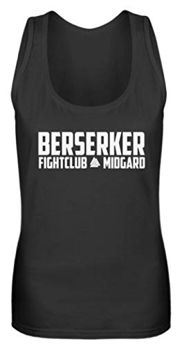 Débardeur femmes Berserker Fightclub pour musculation et arts martiaux noir taille S