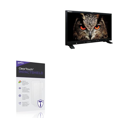 BoxWave Screen Protector Compatible With Boland 4K31-HDR-1000 - ClearTouch ImpactShield (2-Pack), Impenetrable Screen Protector Flexible Film