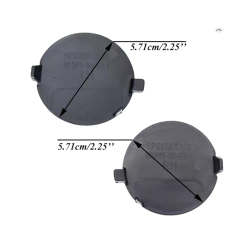 Tapa de gancho de remolque parachoques trasero Mazda 3 Axela BN BM 2014 2015 2016 2017 2018 5