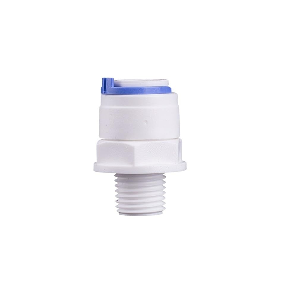 Raccord d'eau RO rapide mâle 1/2 pour tuyau 9.53mm de purificateur