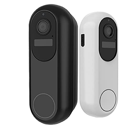 Videocitofono senza fili 1080p con visione notturna, WiFi 2,4 GHz 5 GHz, citofono domestico impermeabile, campanello intelligente per la sicurezza domestica