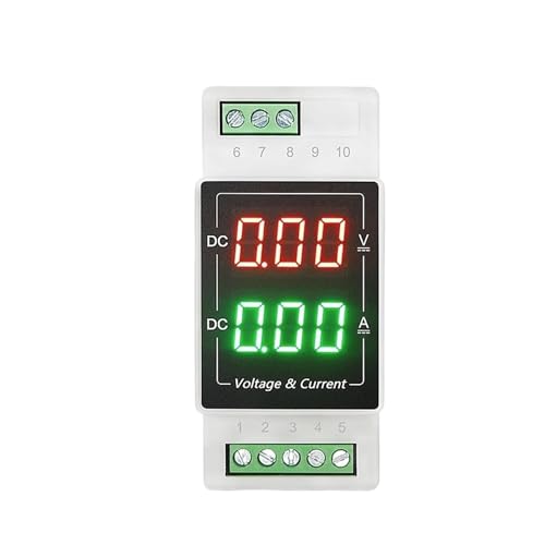 Voltmètre numérique Rail Din DC pour le contrôle de tension 600V 50A