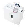 HSM shredstar S10, 10-Sheet Strip-Cut Paper/CD/Card Shredder, P-2 Security Level, 4.8 Gallon, White