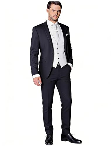 Veste de costume pour hommes style classique pour un entretien professionnel