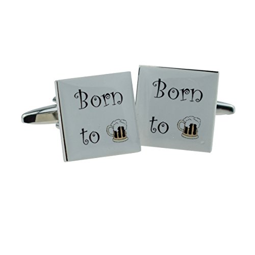 Mancuernillas Hombre Born To Drink Un Talla