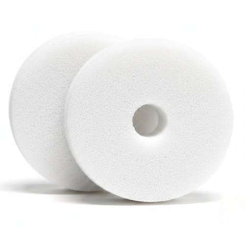 Image of Fashion First Skid Out Clothing Stain Eraser Sponges - White (20-Pack) | Removes Deodorant Marks, Makeup, Toothpaste, Pet Hair & Lint - Dry Water-Free Clothing Reusable Sponges Touch-Ups (2 inch Each)