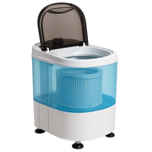 Vonia mini machine à laver portable Vonia 2 en 1-2,6 kg - Lavage et essorage - Élégante, économe en énergie, compacte