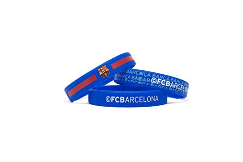 Official FC Barcelona Silicone Bracelet Wristbands
