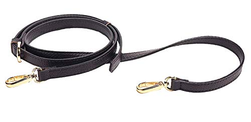 Image of LIVE UP Full Grain Purse Strap Genuine Leather Replacement for Cross Body Bag Handbags