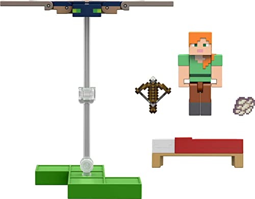 Construcción, Toy MINECRAFT Vanilla, 2-Pack 6, Juguete para niños de 6 años en adelante