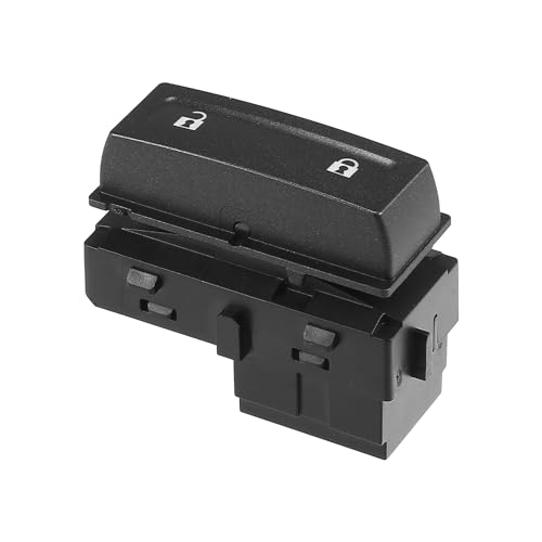 INFINAUTO Car Door Lock Switch, Front Left Driver No.22901816 for Chevrolet Silverado 1500 2016 2017 2018 Black, 1 Pcs by INFINAUTO - Used condition - US$16.73