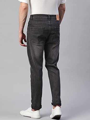 Image of Hubberholme Men's Stretchable Slim Fit Jeans - Casual Cotton Jeans for Men
