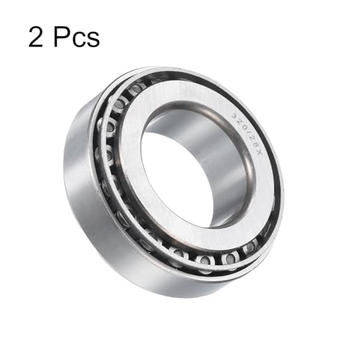 Roulement à rouleaux 320/28X conique 28mm cuvette acier chrome x2 - 3