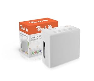 Peach PS500-15 Aktenvernichter SuperSilent 6 Blatt