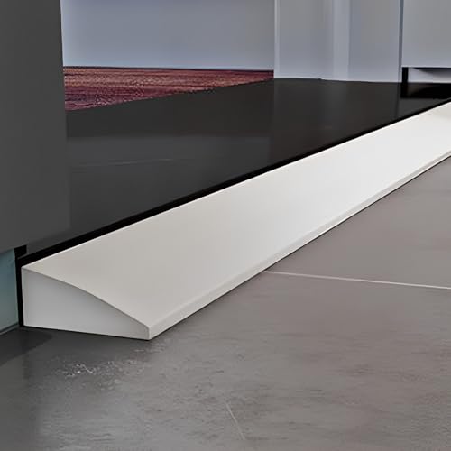 Rampa de silicona antideslizante ajustable para acceso a sillas de ruedas y robots, solución de barrera de entrada en el hogar