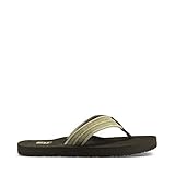 Teva Men's Mush II Canvas M Flip Flop,Dune,12 M US