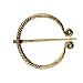 Spilla Vinking Vintage, Pin Mantello Medievale, Abiti Chiusura Pin Cloak, Grembiule Fibbia Closcollo Regalo perfetto per famiglie (Golden), Spilla per uomo