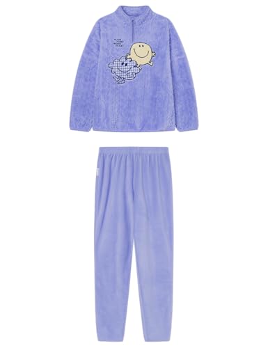 Women'secret Pijama Largo Winter Cozy Collection Pyjama, Blue, XS...