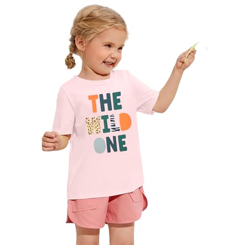 Image of Family Trips Matching Shirts : Wild One Print Tee Safari Animal Theme Parent-Child Outfit
