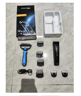 PAPMINIDog Grooming Kit for Thick Heavy Coats,Dog Clippers for Grooming with LED Display