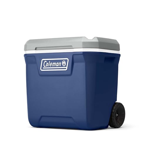 Coleman Ice Chest | Coleman 316 Series refrigeradores rígidos com rodas, 65qt Twilight