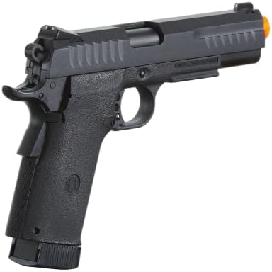 GoldenBall KJW Metal Slide KP-08 1911 CO2 Gas Blow Back Airsoft Pistol - Black