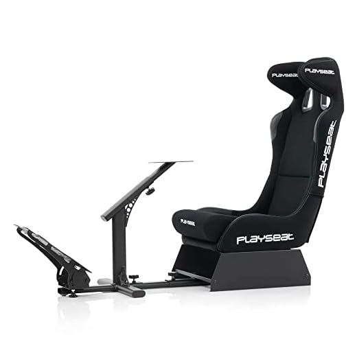 PLAYSEAT Evolution Pro Hochwertiges Sim Racing Cockpit | Frei Verstellbar | Unterstützt Direct Drive | Mit allen Lenkrädern und Pedalen kompatibel | Für PC & Konsole | ActiFit Edition