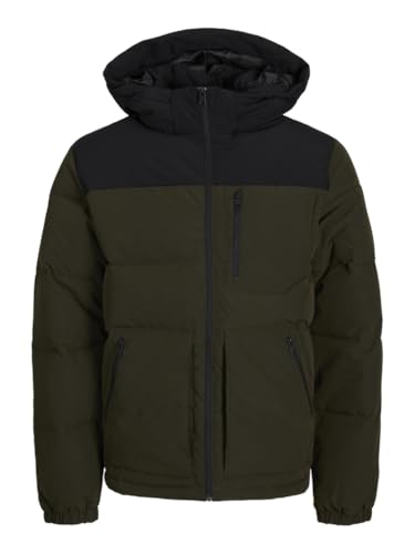 JACK&JONES PLUS Chaqueta acolchada para hombre Jjeotto Puffer Jacket Pls, Rosin., XXXL