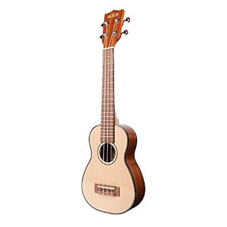 Kala KA-SS-LNG (+ housse) - Ukulele Soprano Epicéa Acajou - manche long – Image 3